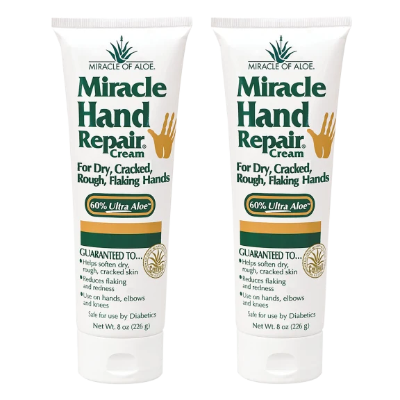 2-Pack: Miracle Hand Repair Cream (8oz each)