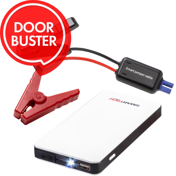 Smartech Lithium Powered 450A Jump Starter and Power Bank