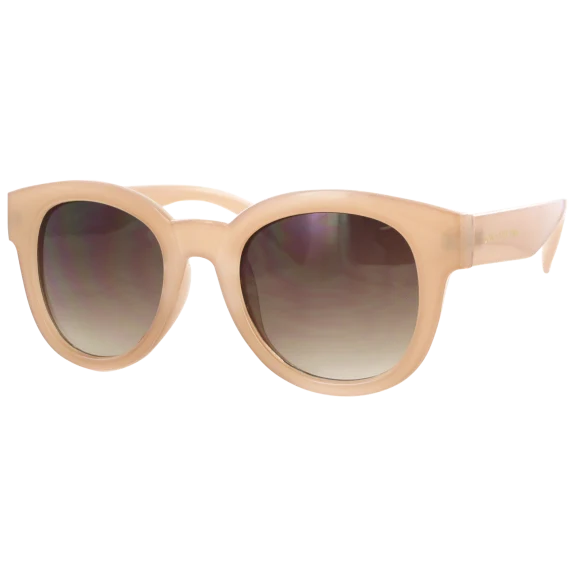 Jones New York Milky Blush Round Frames Gradient Brown Lenses