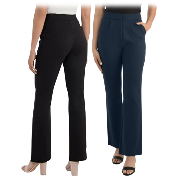 2-Pack: Seek No Further Ladies Flare Bottoms