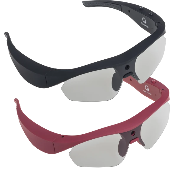 1080p HD Cyclops Video Sunglasses w/8GB Card by Que Design