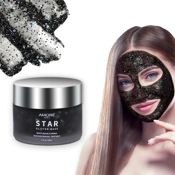 Amore Deep Cleansing Purifying Glitter Peel-Off Facial Mask