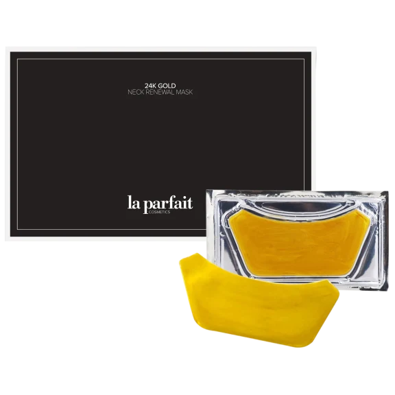 La Parfait 24K Gold Neck Renewal Mask by La Parfait Cosmetics