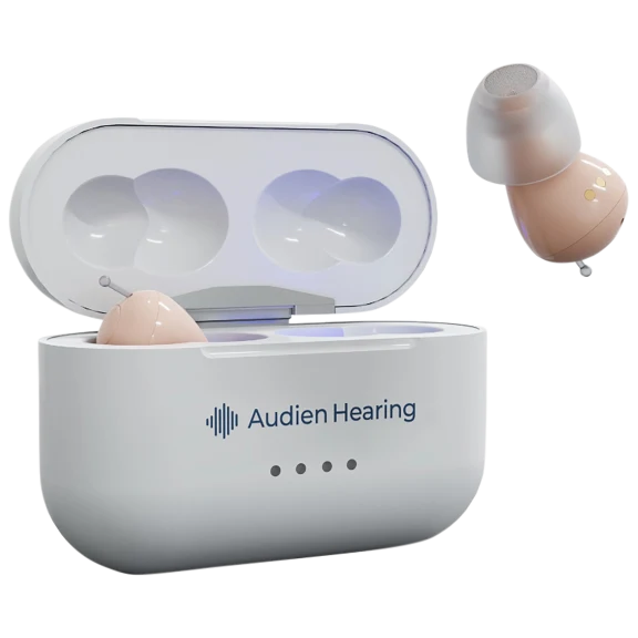 Audien ATOM PRO 2 Wireless Rechargeable OTC Hearing Aid
