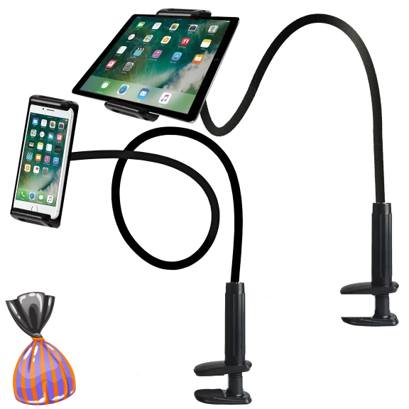 CobaltX Universal Adjustable 2-in-1 Smartphone/Tablet Stand