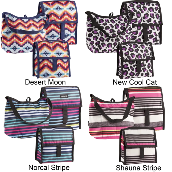 3-Pack: PackIt Freezable Lunch Bags
