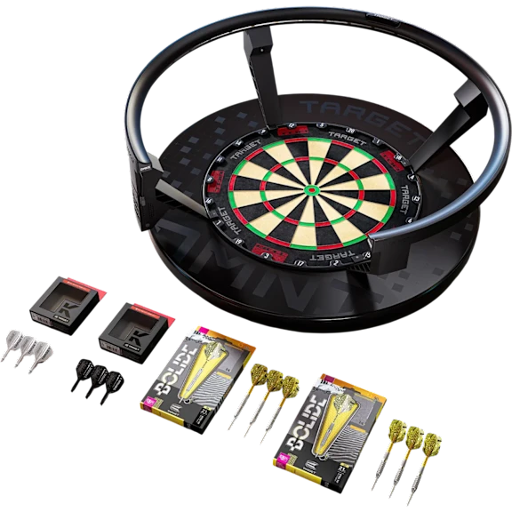 The Automatic Scoring Steel-Tip Dartboard Set