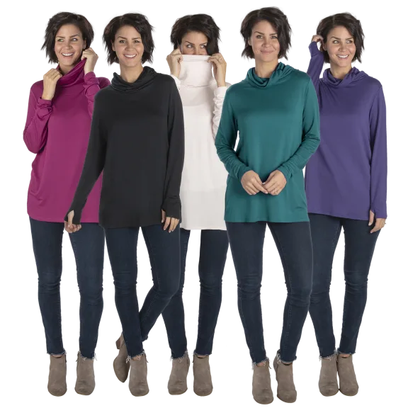 Adyson Parker Protective Turtleneck With Earloops