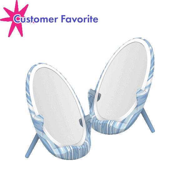 2-Pack: Incipio 10W Wireless Charging LED Mini Mirrors