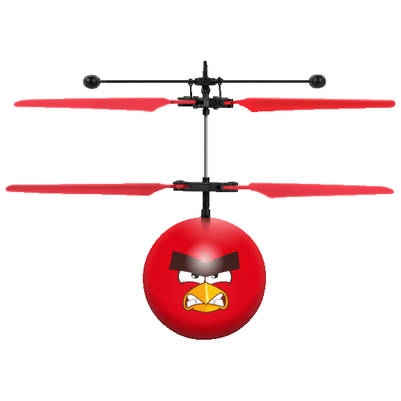 World Tech RC Toys Rovio Angry Birds Movie IR UFO Ball Helicopter
