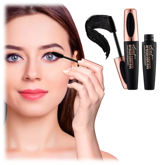 Miley Cosmetics 4D Voluminous Smudgeproof Silk Fiber Mascara (1, 2, or 3-Pack)