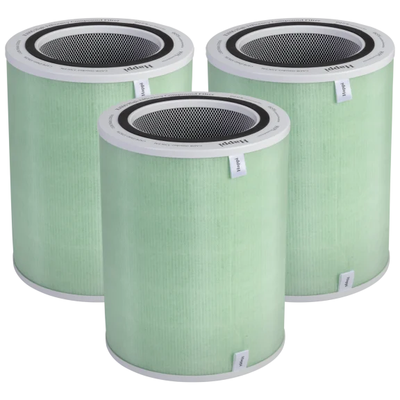 3-Pack: Our Happi Replacement 1500 Sq Ft Air Filter