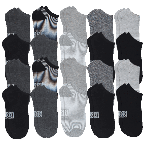 20-Pack: Laundry by Shelli Segal Ladies' Low Cut Socks