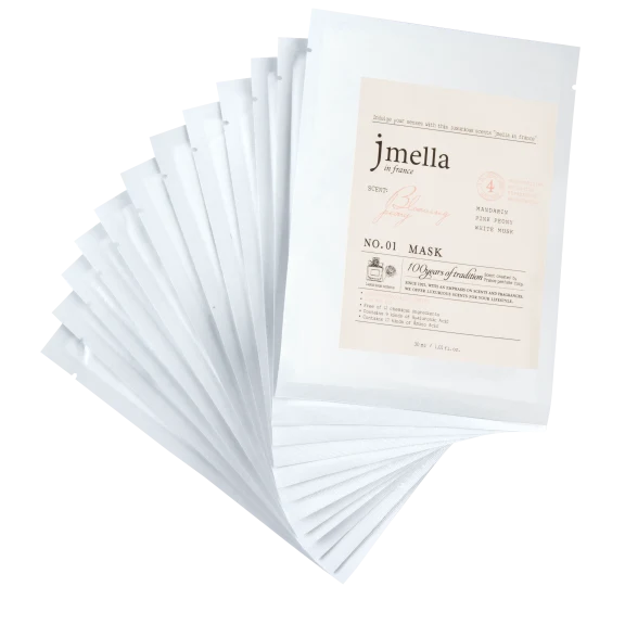 12-Pack: Jmella Blooming Peony Cosmetic Face Mask