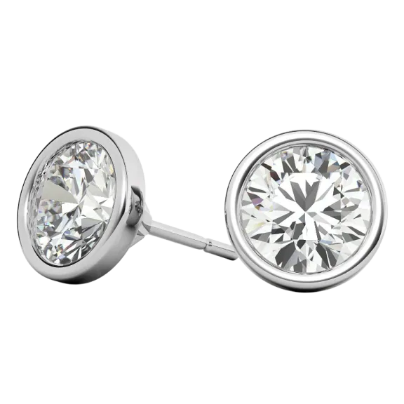 The Martini Stud Diamond Earrings