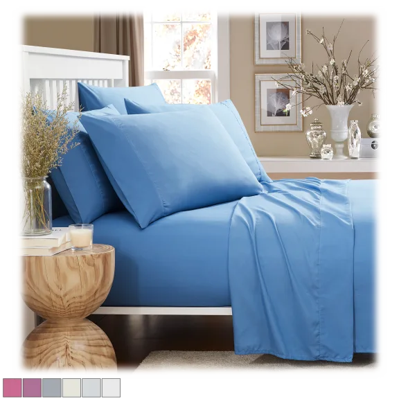 Spirit Linen 6-Piece Ultra Soft Sheet Set