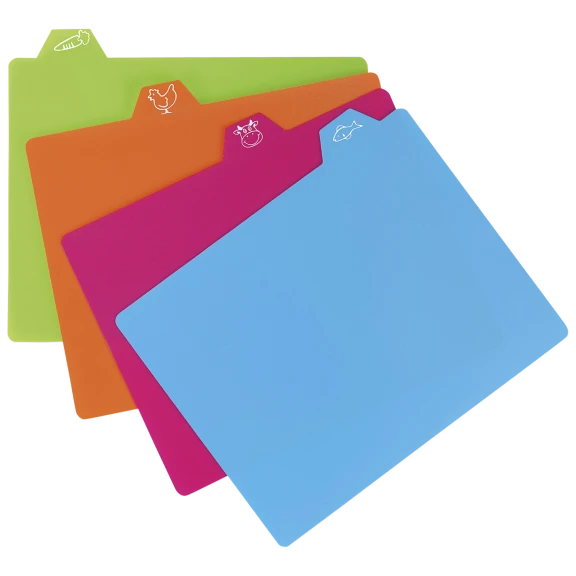 4-Pack: Cuisinart Color-Coded Cutting Mat Set