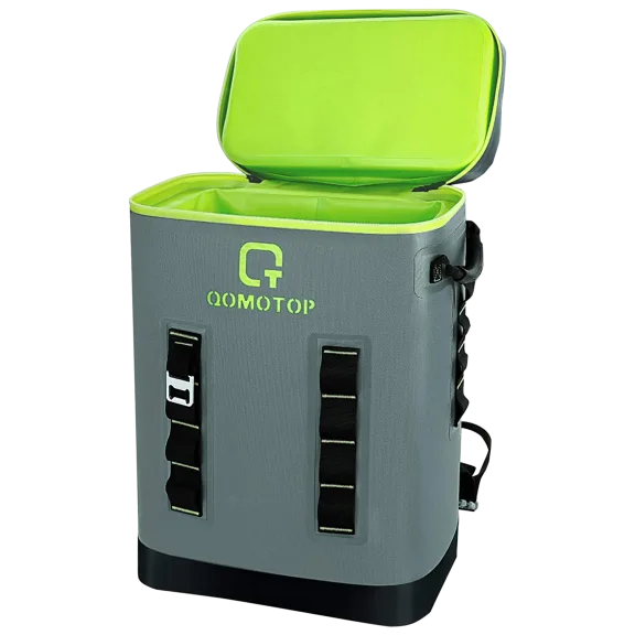Qomotop 24-Can Cooler Backpack with Padded Shoulder Straps