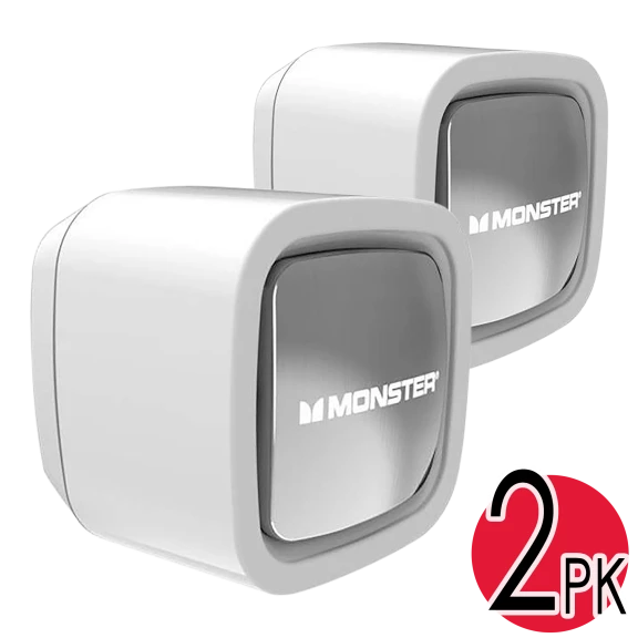2-Pack: Monster Mobile Dual USB Wall Chargers