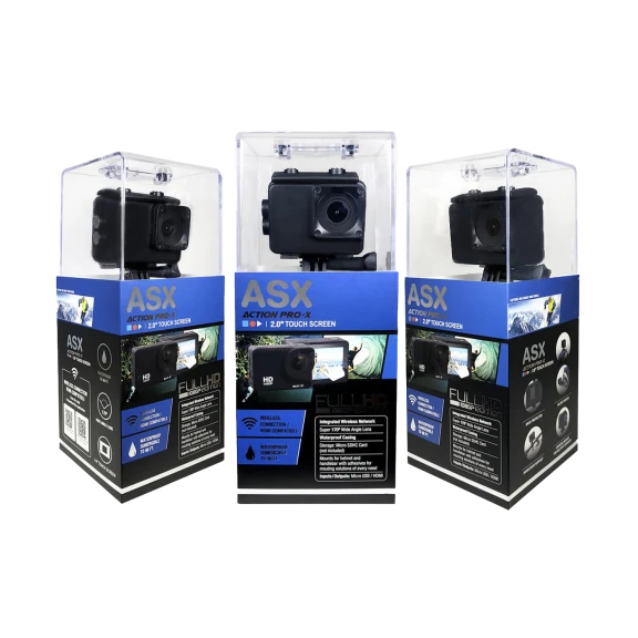 ActionPro-X Stealth Edition HD Touchscreen Wifi Sports Camera