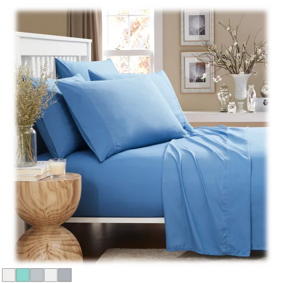 Spirit Linen 6-Piece Ultra Soft Sheet Set