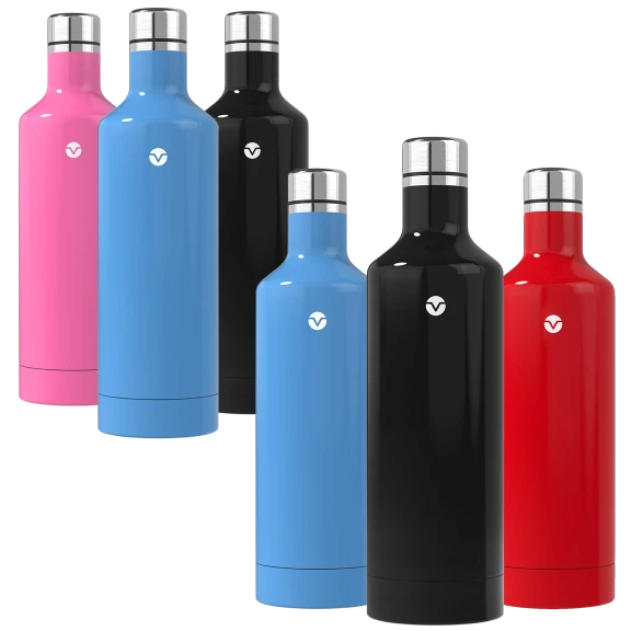 3-Pack: Vremi Hot/Cold Double Walled Insulated Bottles