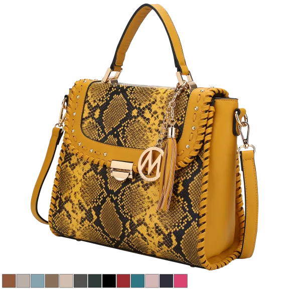 MKF Collection Lilli Satchel Handbag By Mia K