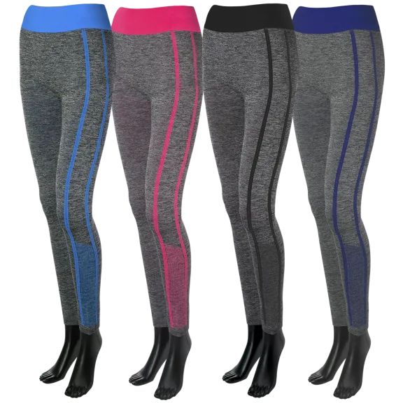 2-Pack: Maze Co. Sport Leggings (One Size Fits Most)