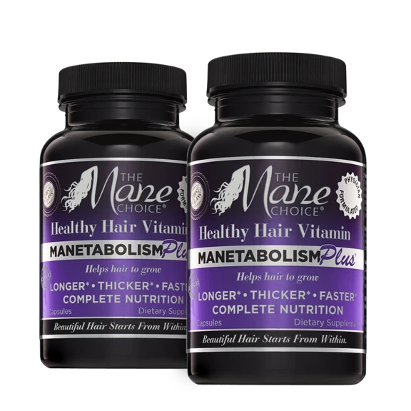 2-Pack: The Mane Choice Manetabolism Plus Healthy Hair Growth Vitamin Supplement