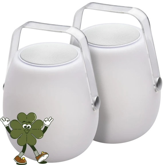 2-Pack: Koble Ava 5W 9" Speaker Lantern