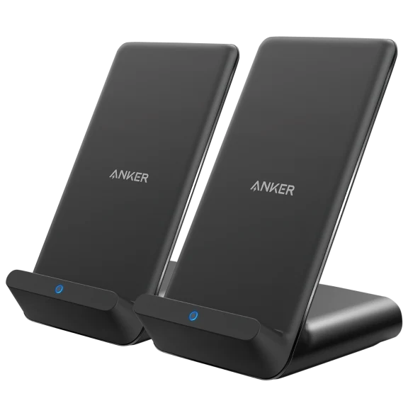 2-Pack: Anker PowerWave Evo 7.5W Wireless Charging Stand w/ QC 3.0 Charger