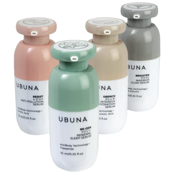 Ubuna Discovery Collection 4-Piece Serum Set