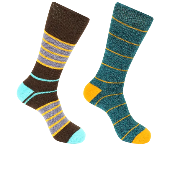 2-Pack: Unsimply Stitched Men's Boot Socks