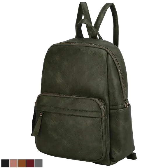MKF Collection Yolane Backpack Convertible Crossbody Bag by Mia K.