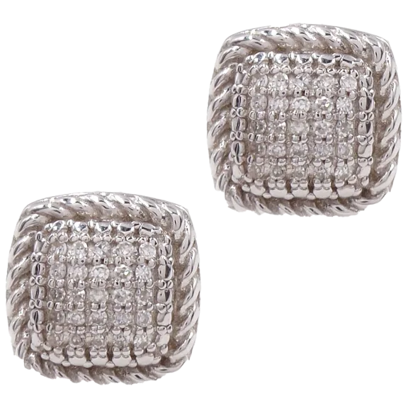Savvy Cie Diamond Stud Earrings