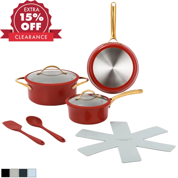 Phantom Chef 8-Piece Luxe Cookware Set