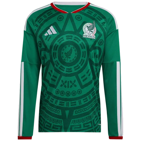 Jersey Adidas México 2026 de Local de Manga Larga (Grande)