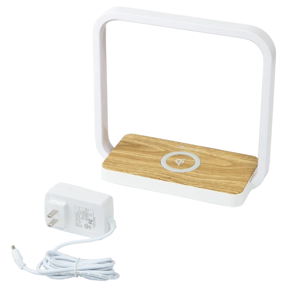 OttLite Wireless Charging Station with Night Light Lamp