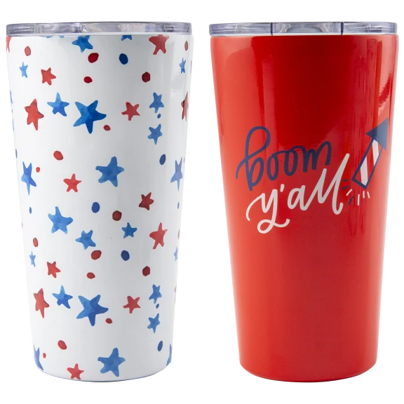 2-Pack: Cambridge 20oz Highball Stainless Steel Insulated Cup