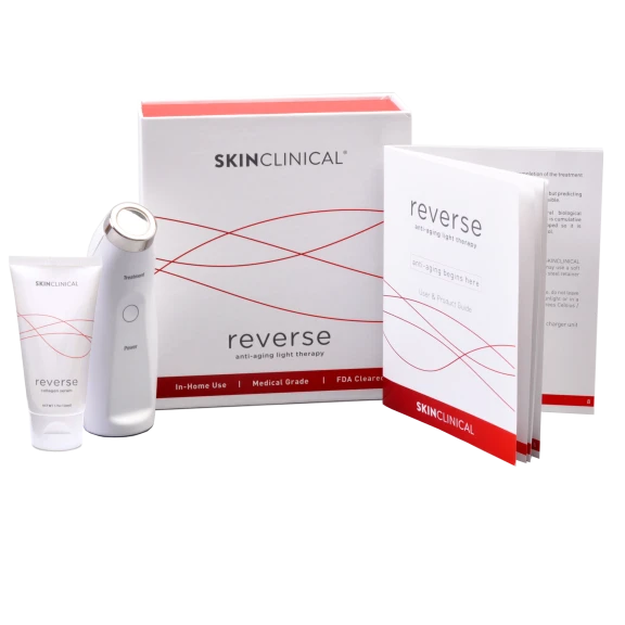 SkinClinical Reverse Anti-Aging Light Therapy with Bonus Collagen Serum
