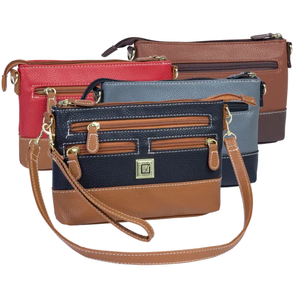 Stone Mountain Cornwall East/West 4-in-1 Crossbody in Pebble Leather