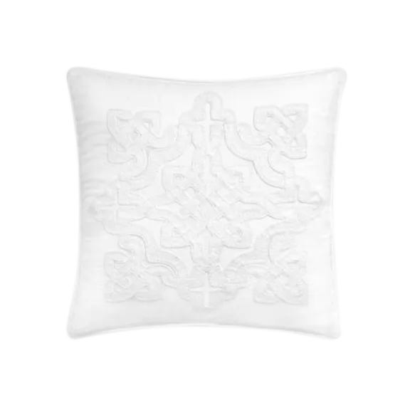 Threaded Serenity Embroidered Pillow Cover (20"x20")