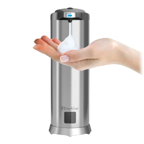 2-Pack: iTouchless UltraClean Automatic Foam Soap Dispenser