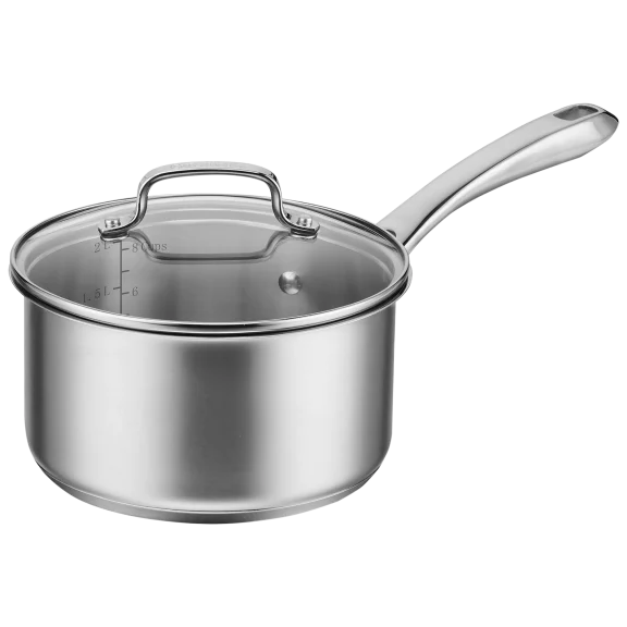 Cuisinart Classic Stainless Steel 2.5 Quart Saucepan With Cover