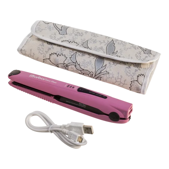 Barbar Mini Max Cordless Rechargeable Titanium Flat Iron