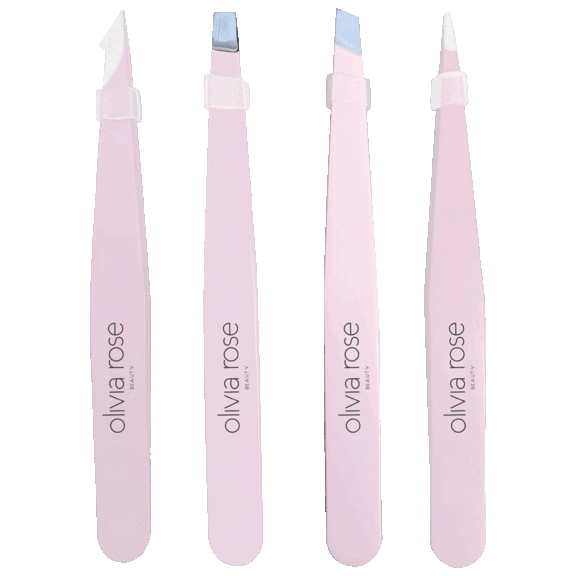 4-Piece: Olivia Rose Tweezer Set