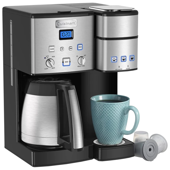 Cuisinart Coffee Center 10-Cup Thermal Coffeemaker and Single-Serve Brewer