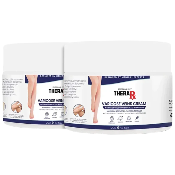 2-Pack: TheraRx Varicose Veins Cream