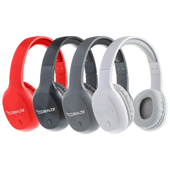 CobaltX Audify Over Ear Headphones with Noise Reduction