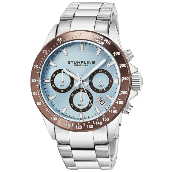 Stuhrling Men's Aquadiver 42mm Quartz Watch